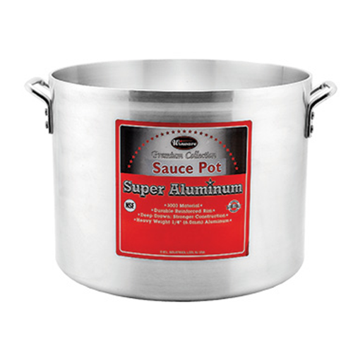 Winco AXHA-40 Precision Aluminum Sauce Pot, 40 Quart