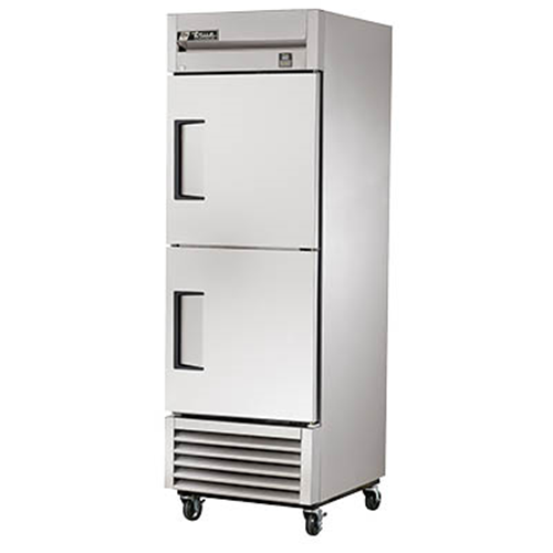 True TS-23-2-HC Half Door Stainless Steel Reach-In Refrigerator