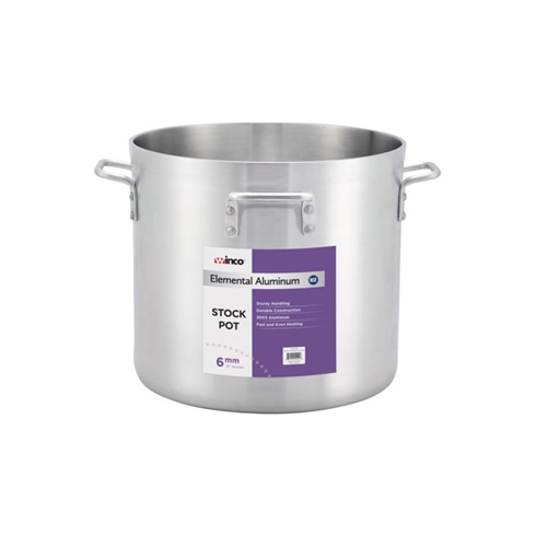 Winco ALHP-120 Aluminum Stock Pot, 120 Quart