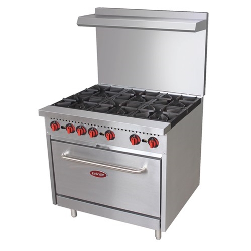 Entree R4-C Range, gas, 24", 4 open burners, standard oven