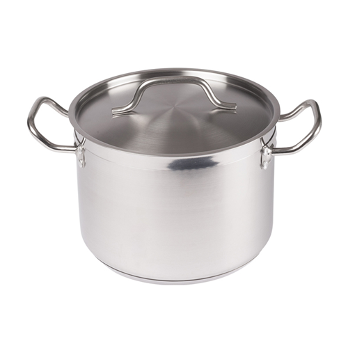 Winco SST-8  Premium Stainless Steel Stock Pot, 8 Quart