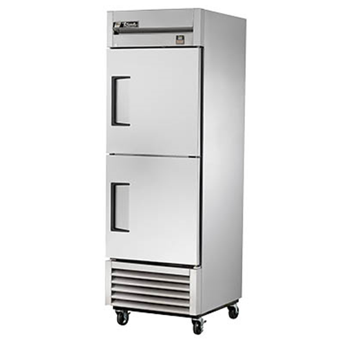 True TS-23F-2-HC  Half Door Stainless Steel Freezer